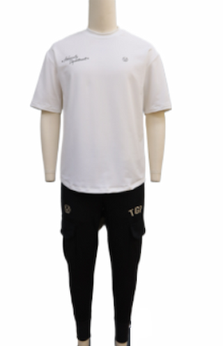 Tee & Jogger with printing logo